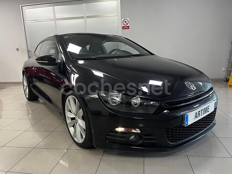 Negro Usado 2009 VW Scirocco Coupe | 9900 € (Precio justo) - Imagen 1/4