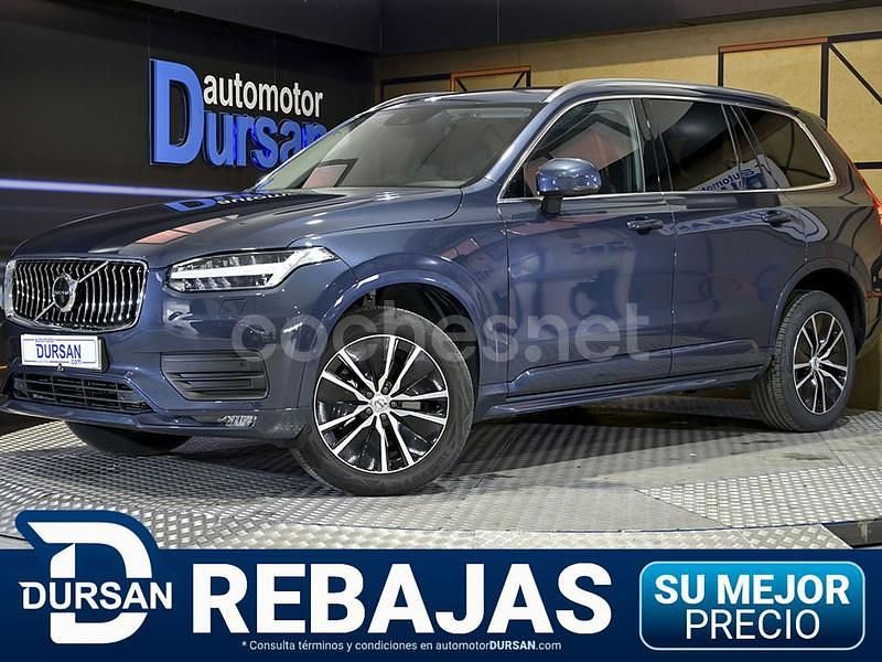Gris / plata Usado 2021 Volvo XC90 Momentum SUV | 44.890 € (Un poco caro) - Imagen 1/3