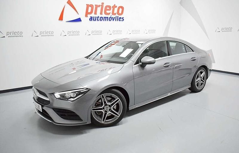 Usado Mercedes CLA200 150 CV (110 kW) 2020 Gris Coupe