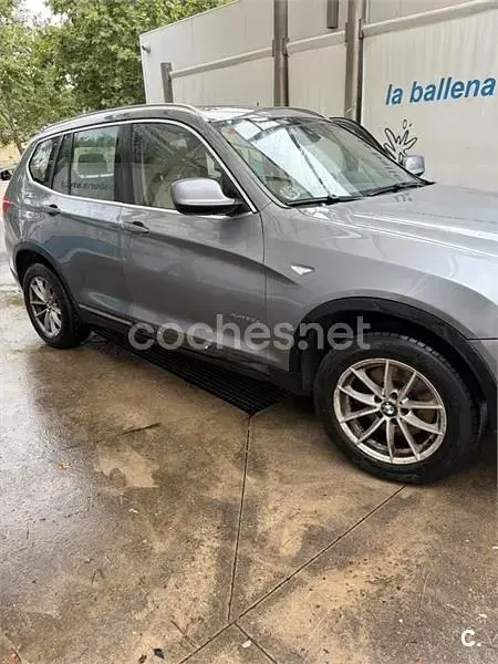 Usado BMW X3 177 CV (130 kW) 2010 Gris / plata SUV