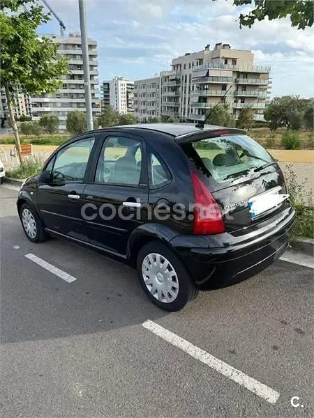 Usado Citroën C3 110 CV (80 kW) 2003 Negro Berlina