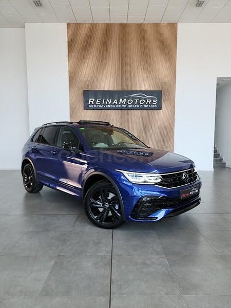 Usado VW Tiguan R-line 200 CV (147 kW) 2022 Azul SUV
