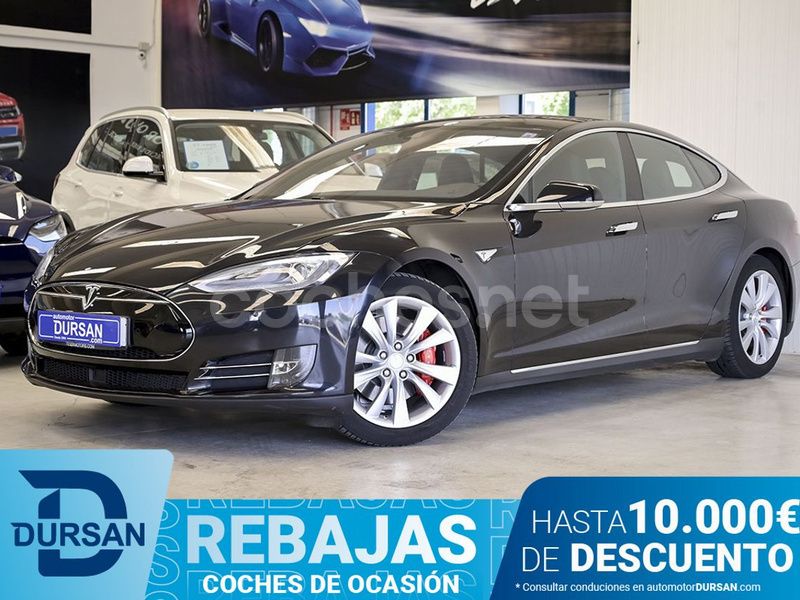 Negro Usado 2016 Tesla Model S Berlina | 32.490 € (Precio justo) - Imagen 1/4