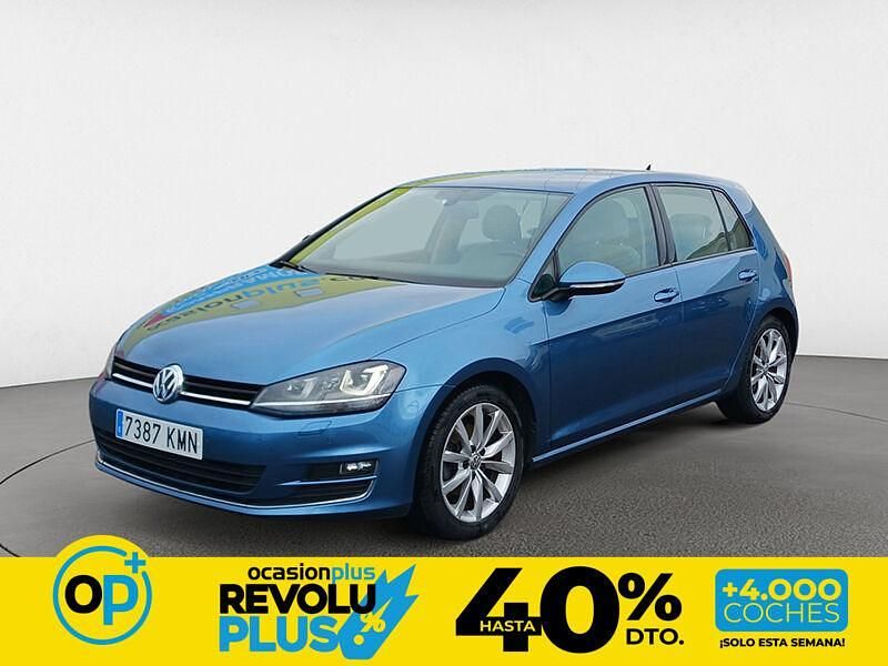 Usado VW Golf VII Sportline 140 CV (102 kW) 2013 Azul Utilitario
