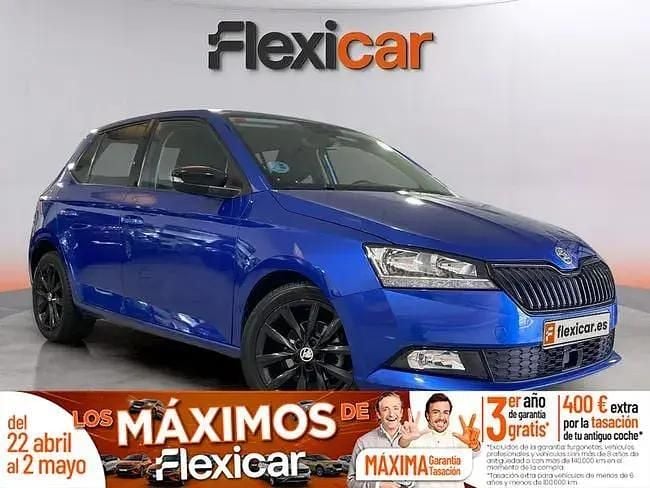 Occasion Skoda Fabia 95 ch (69 kW) 2021 Bleue Citadine