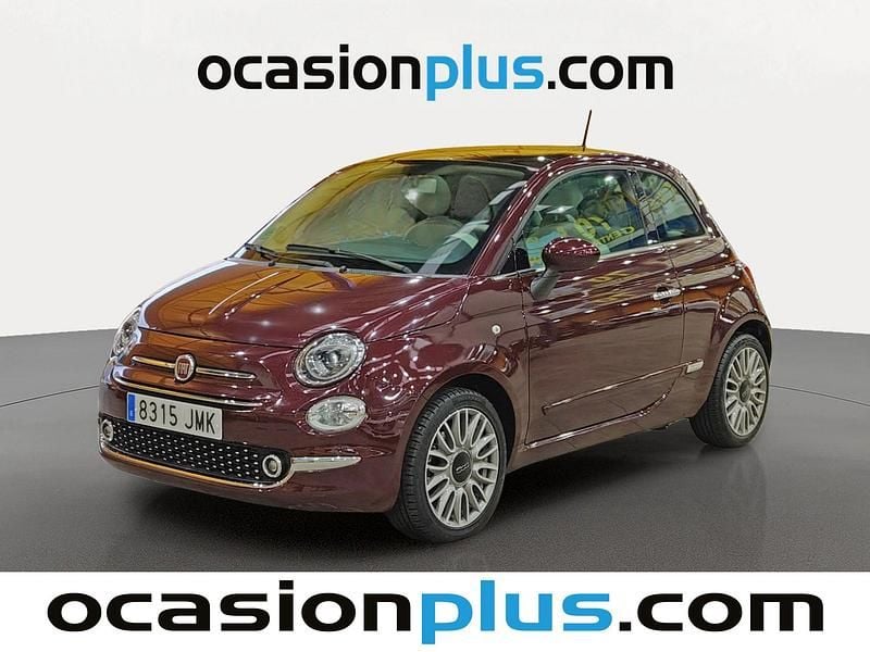 Rojo Usado 2016 Fiat 500 Lounge Utilitario | 10.454 € (Precio justo) - Imagen 1/4