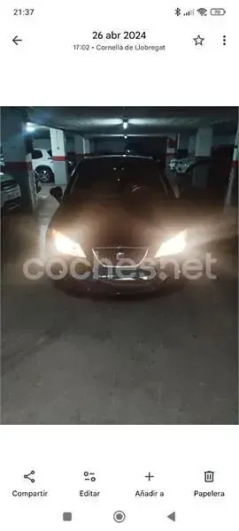 Usado Seat Ibiza SC Ecomotive 105 CV (77 kW) 2011 Negro Utilitario