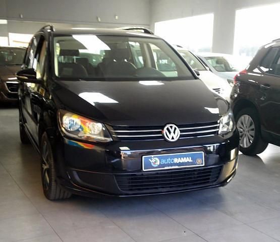 Negro Usado 2011 VW Touran Advance Monovolumen | 9500 € (Precio justo) - Imagen 1/4