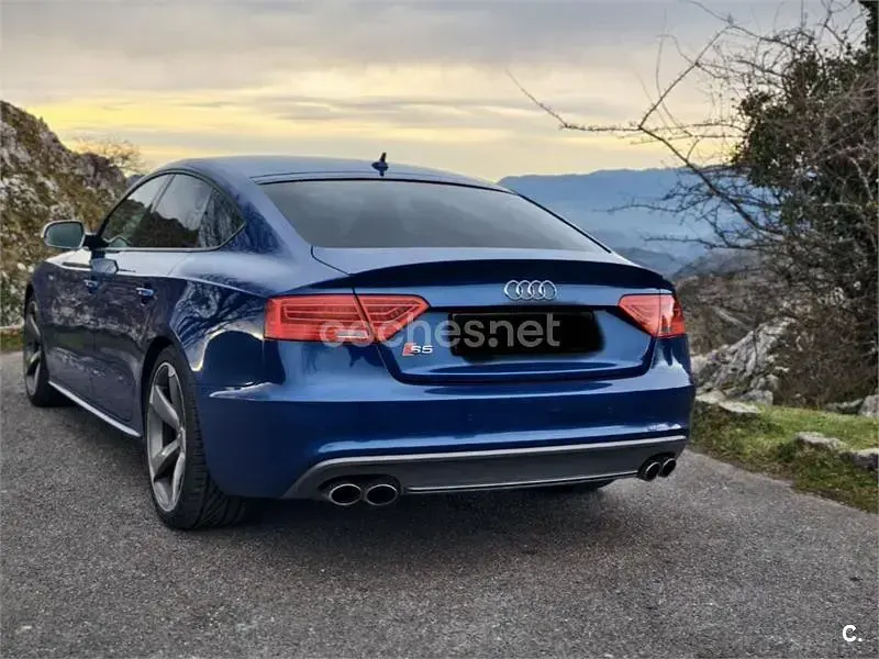 Usado Audi S5 Sportback 333 CV (244 kW) 2012 Azul Utilitario