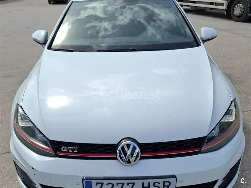 Usado VW Golf VII GTI 230 CV (169 kW) 2013 Blanco Berlina