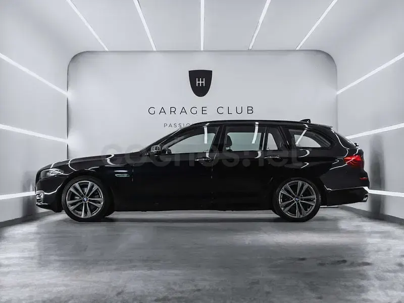Usado BMW 520 190 CV (139 kW) 2017 Negro Familiar