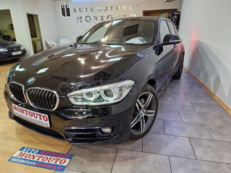 Usado BMW 118 Sport Line 150 CV (110 kW) 2018 Negro Utilitario