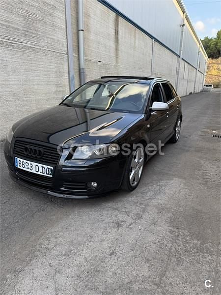 Negro Usado 2006 Audi A3 Sportback Ambition Berlina | 4800 € (Super precio) - Imagen 1/4