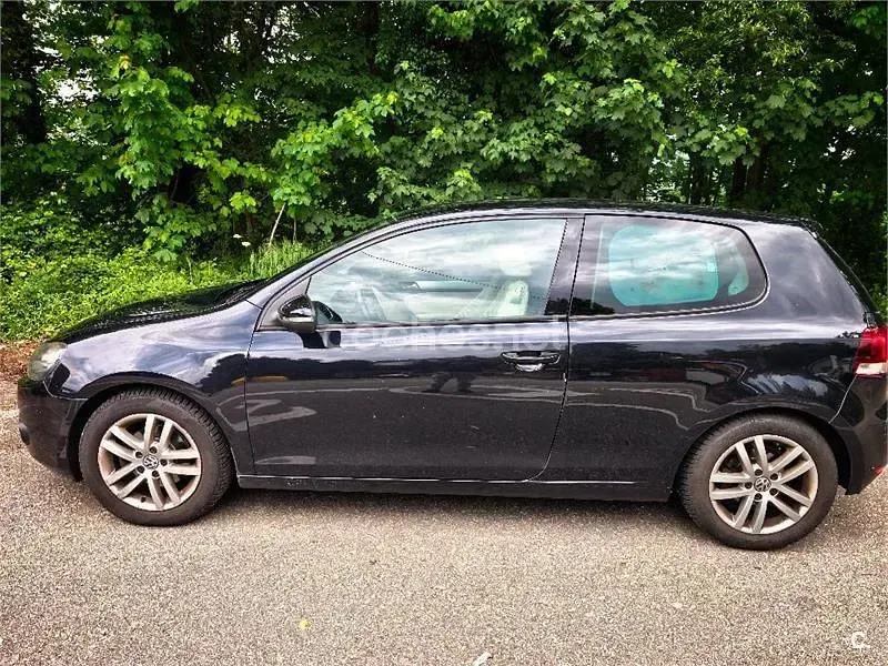 Usado VW Golf VI Sport 110 CV (80 kW) 2009 Negro Utilitario