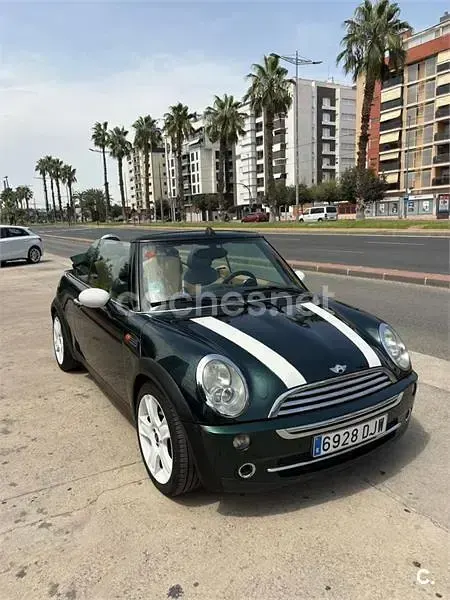 Usado Mini Cooper Cabriolet 116 CV (85 kW) 2005 Verde Descapotable