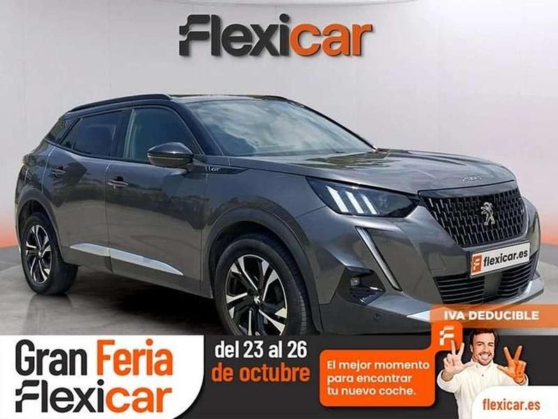 Gris Usado 2021 Peugeot 2008 GT SUV | 15.490 € (Precio justo) - Imagen 1/4