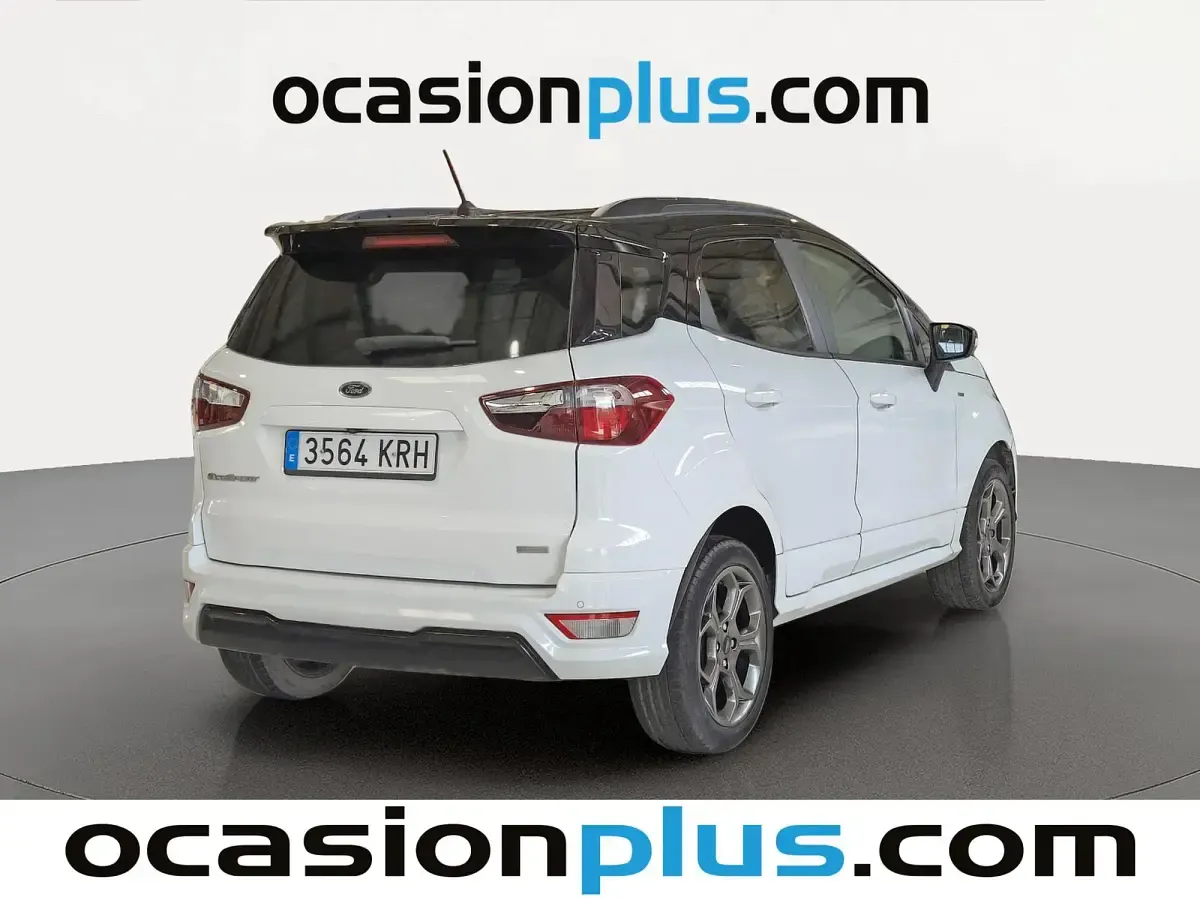 Usado Ford Ecosport ST-Line 125 CV (91 kW) 2018 Blanco SUV