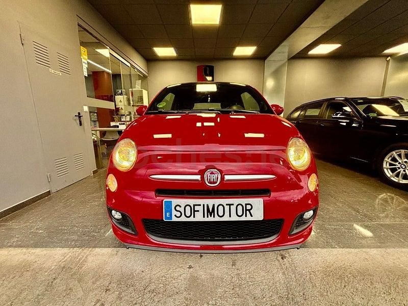 Usado Fiat 500 Pop 69 CV (50 kW) 2015 Rojo Descapotable