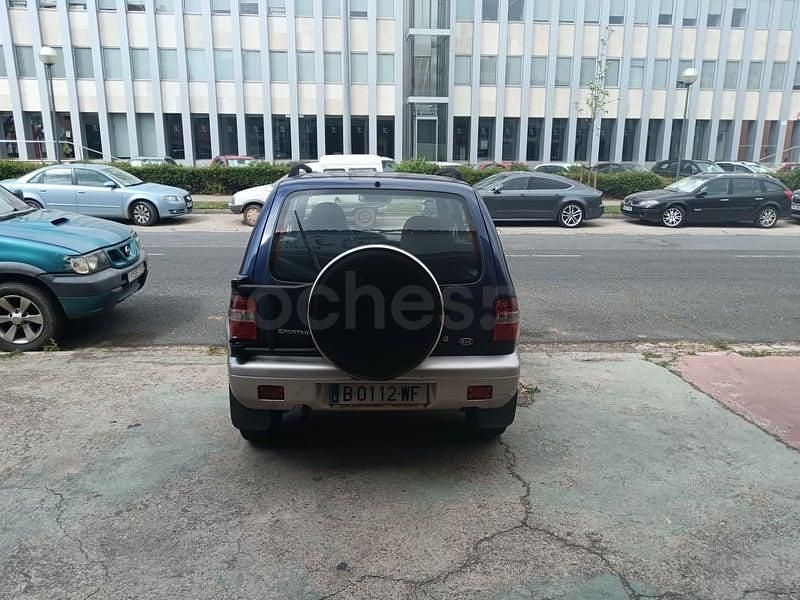 Usado Kia Sportage 93 CV (68 kW) 1999 Azul SUV