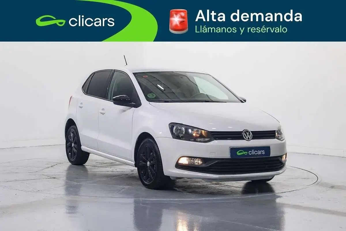 Usado VW Polo Advance 75 CV (55 kW) 2018 Blanco Utilitario