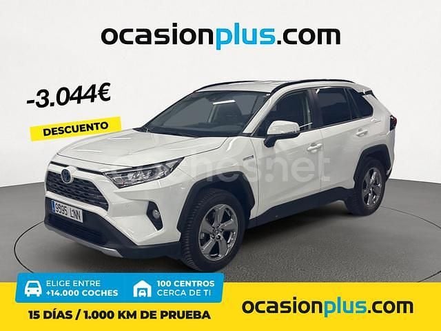 Blanco Usado 2021 Toyota RAV4 Hybrid Advance SUV | 33.490 € (Buen precio) - Imagen 1/4