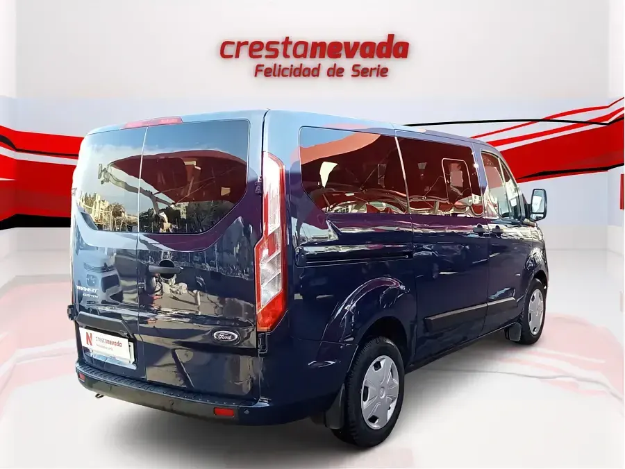 Usado Ford Transit Custom Trend 131 CV (96 kW) 2023 Azul Familiar