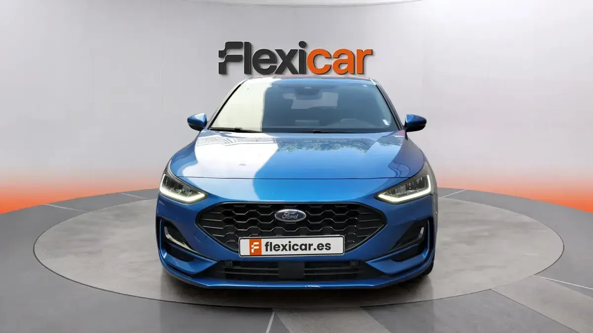 Usado Ford Focus ST-Line 125 CV (91 kW) 2022 Azul Berlina