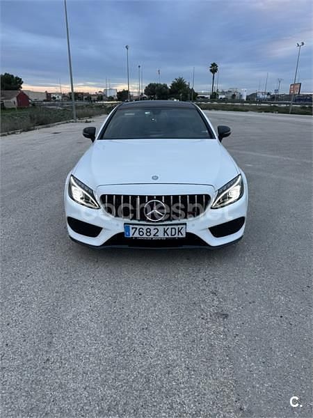 Usado Mercedes C220 170 CV (125 kW) 2017 Blanco Coupe