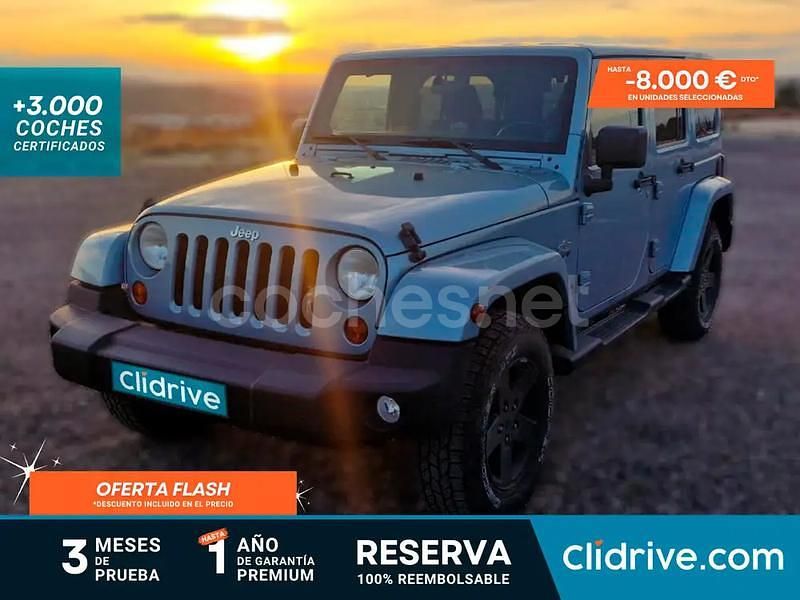 Azul Usado 2012 Jeep Wrangler Unlimited SUV | 25.490 € (Buen precio) - Imagen 1/3