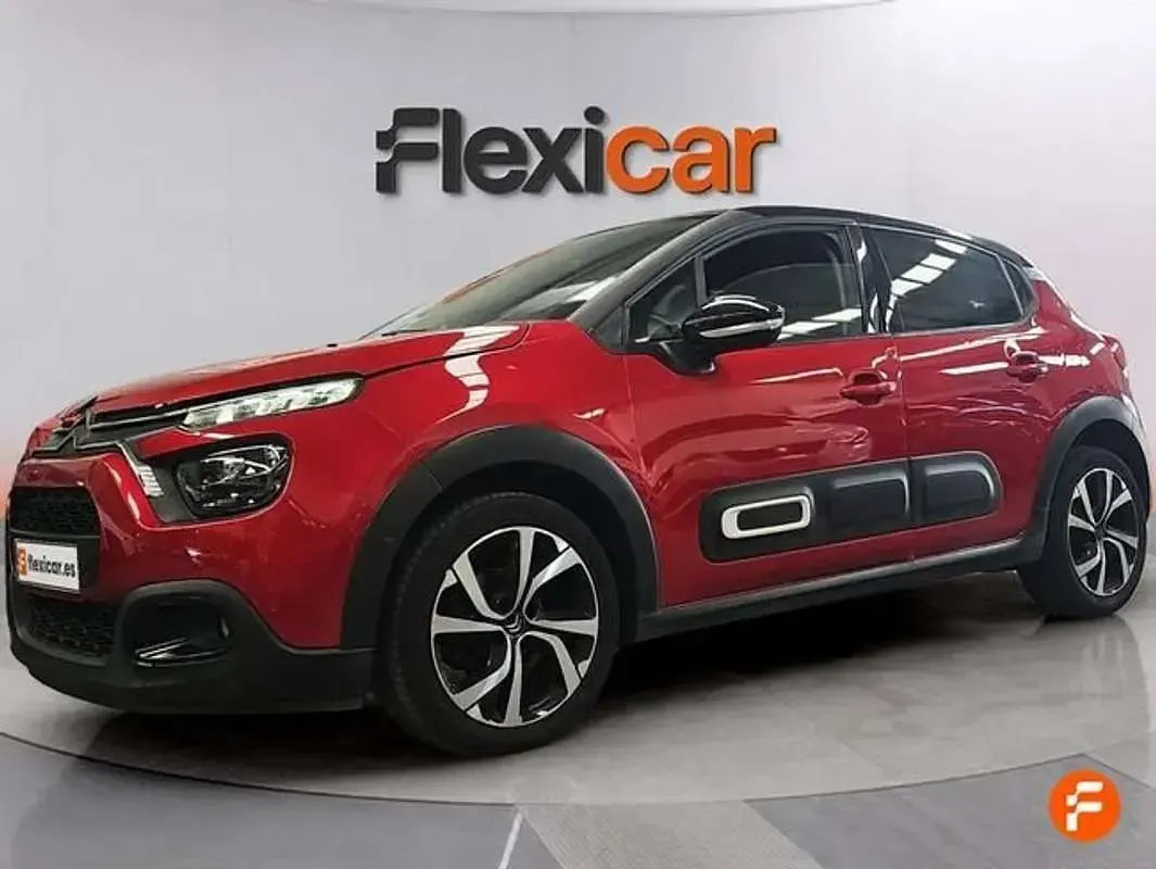 Usado Citroën C3 99 CV (72 kW) 2021 Rojo Utilitario
