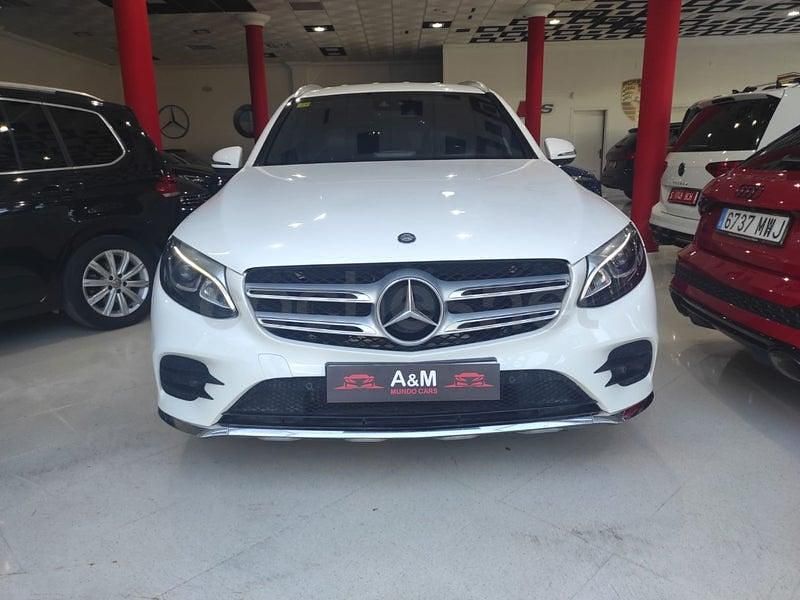 Usado Mercedes GLC220 170 CV (125 kW) 2016 Blanco SUV