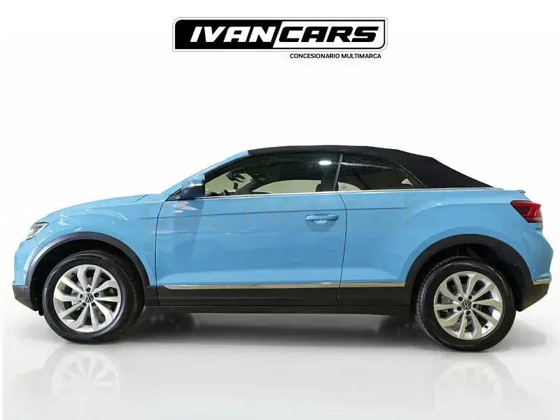 Usado VW T-Roc Style 110 CV (80 kW) 2022 Azul SUV