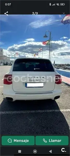 Usado Porsche Cayenne 240 CV (176 kW) 2009 Blanco SUV