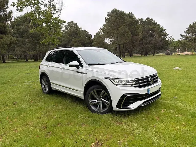 Usado VW Tiguan R-line 150 CV (110 kW) 2022 Blanco SUV