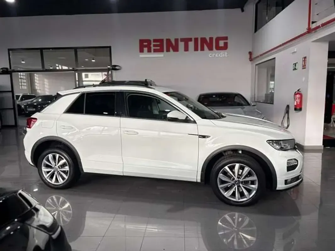 Usado VW T-Roc Advance 110 CV (80 kW) 2021 Blanco SUV