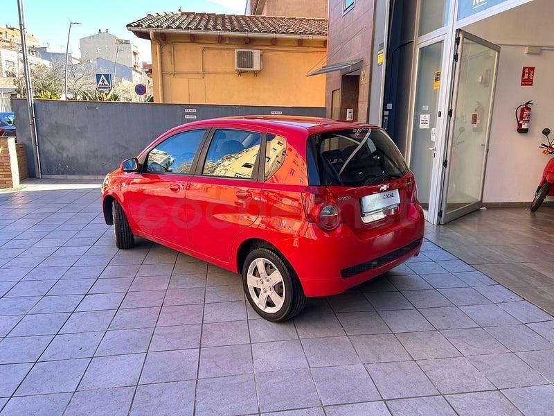Usado Chevrolet Aveo LS 84 CV (61 kW) 2009 Rojo Berlina