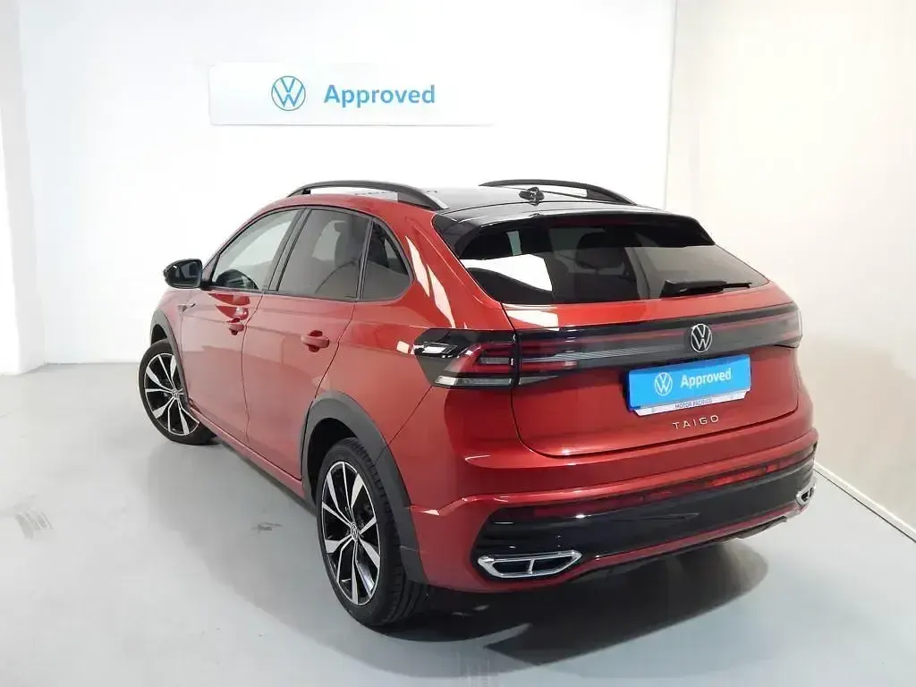 Usado VW Taigo R-line 110 CV (80 kW) 2022 Rojo SUV