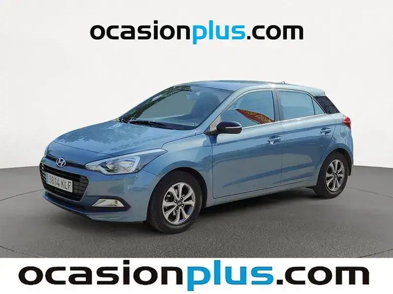 Azul Usado 2018 Hyundai i20 GO! Utilitario | 11.182 € (Precio justo) - Imagen 1/4