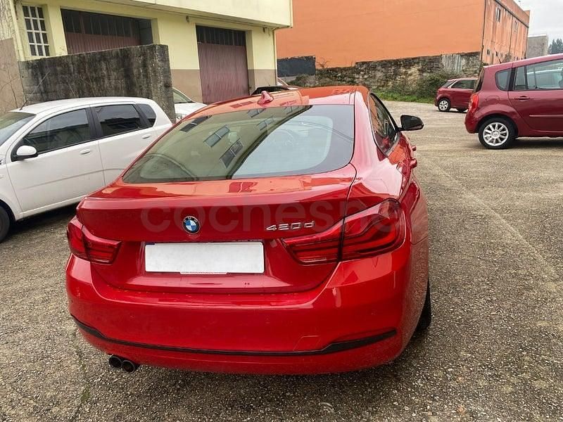 Usado BMW 420 Sport Line 190 CV (139 kW) 2018 Rojo Coupe