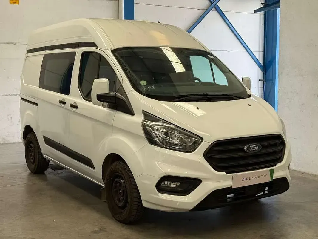 Usado Ford Transit Custom Trend 105 CV (77 kW) 2019 Blanco Van
