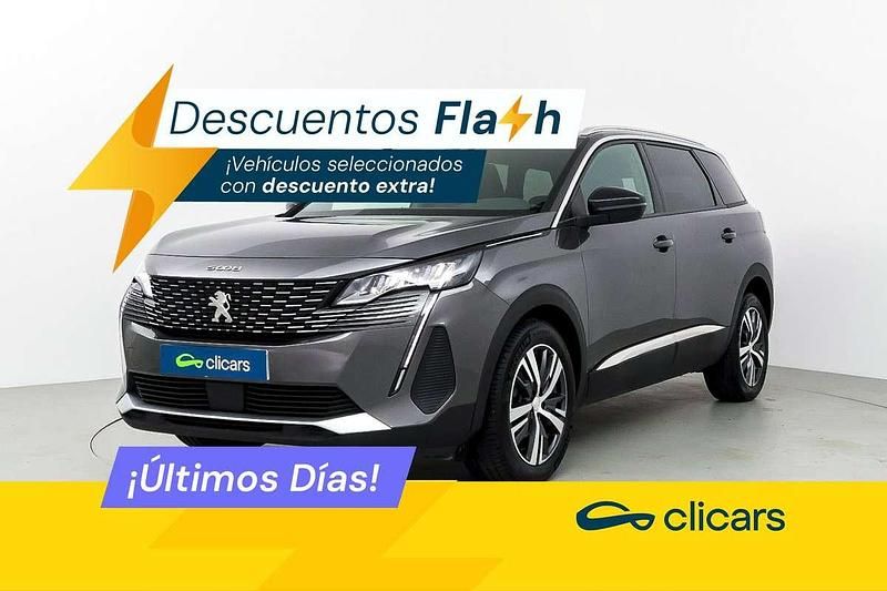 Gris Usado 2024 Peugeot 5008 Allure Monovolumen | 21.790 € (Super precio) - Imagen 1/4