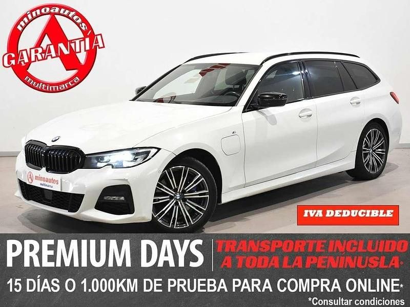 Blanco Usado 2021 BMW 330 M Sport Familiar | 26.890 € (Precio justo) - Imagen 1/4