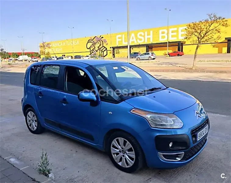 Usado Citroën C3 Picasso Exclusive 90 CV (66 kW) 2010 Azul Monovolumen