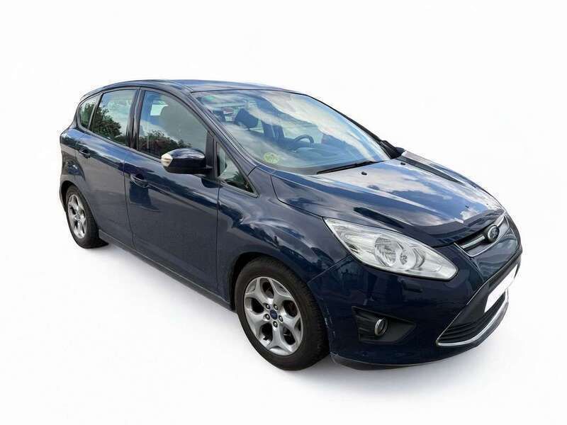 Azul Usado 2014 Ford C-MAX Monovolumen | 6890 € (Precio justo) - Imagen 1/4