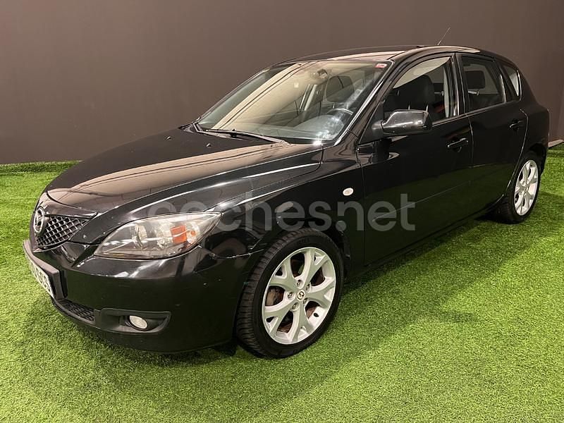 Negro Usado 2008 Mazda 3 Sportive Berlina | 3500 € (Precio justo) - Imagen 1/4