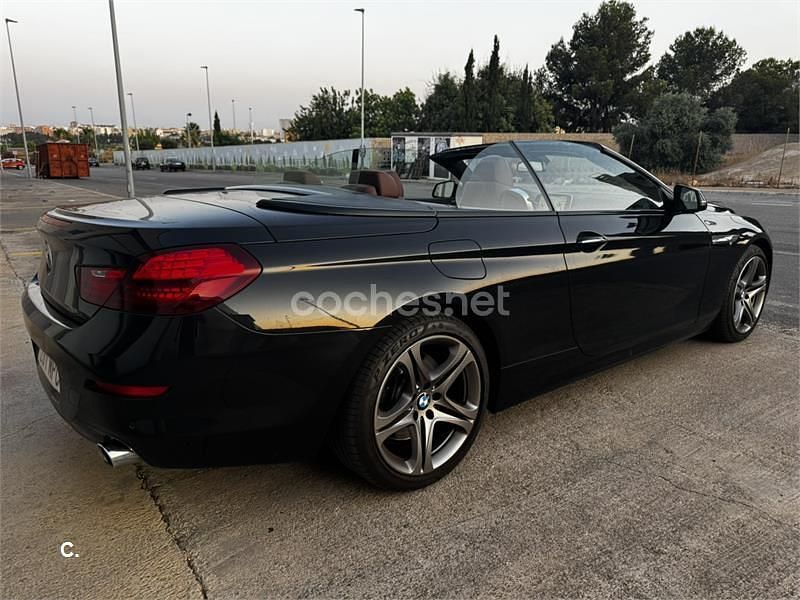 Usado BMW 640 Cabriolet 313 CV (230 kW) 2017 Negro Descapotable