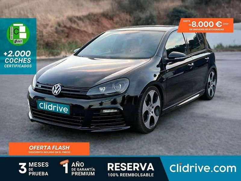 Negro Usado 2011 VW Golf VI R Berlina | 13.990 € (Precio justo) - Imagen 1/3