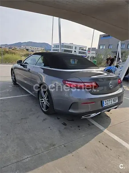 Usado Mercedes E350 299 CV (219 kW) 2020 Gris / plata Descapotable