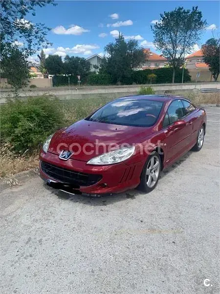 Usado Peugeot 407 Coupe 163 CV (119 kW) 2007 Granate Coupe