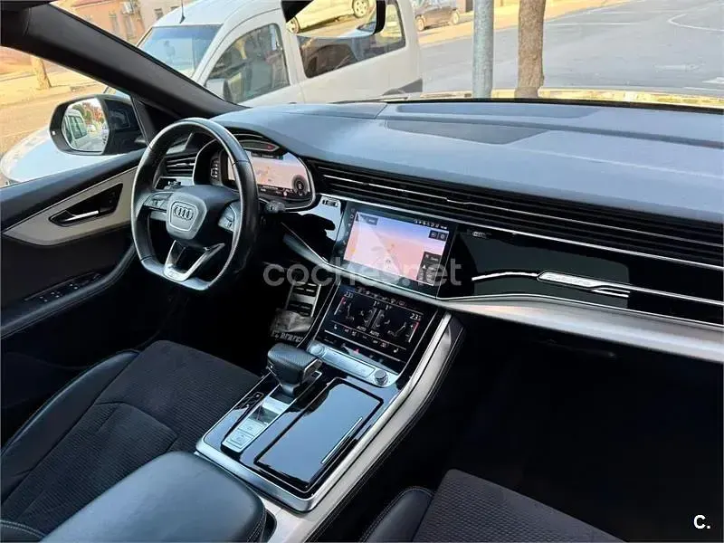Usado Audi Q8 S-Line 286 CV (210 kW) 2019 Negro SUV